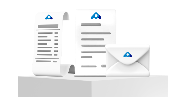 print mail header